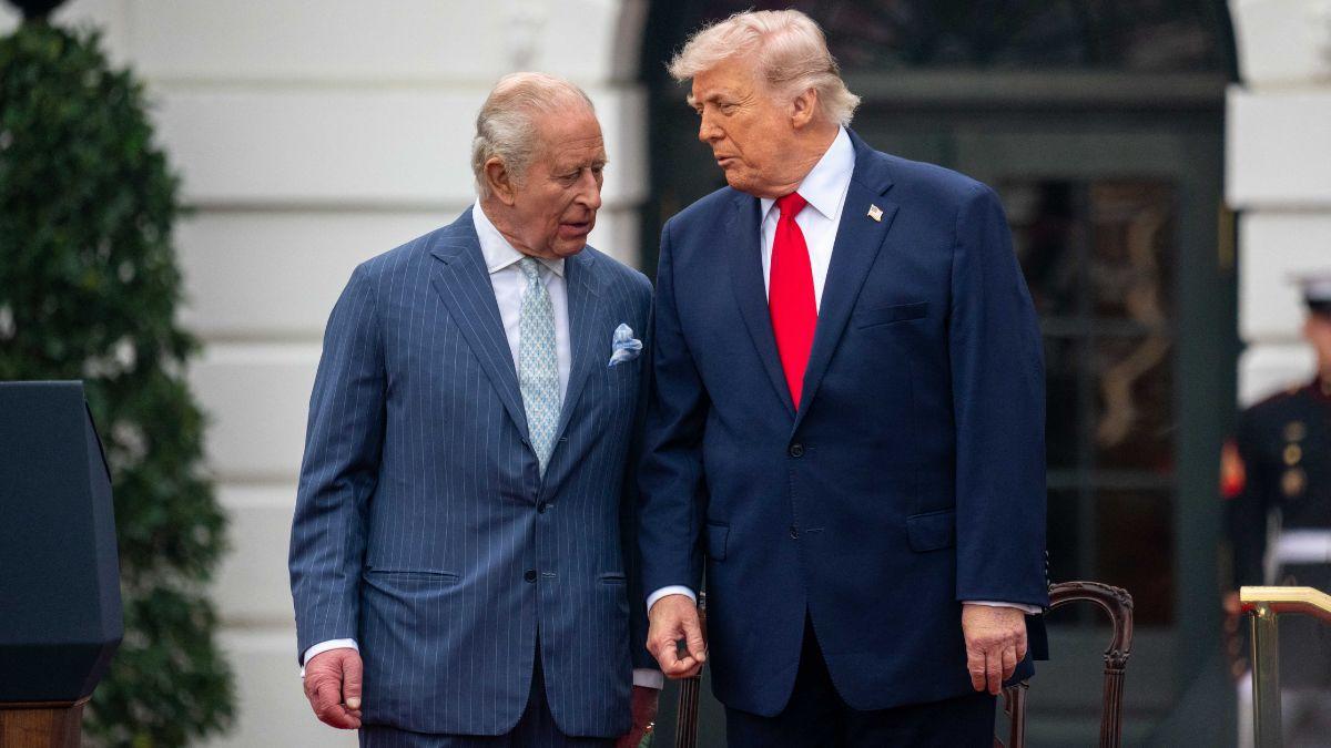 Photo of Donald Trump and King Charles