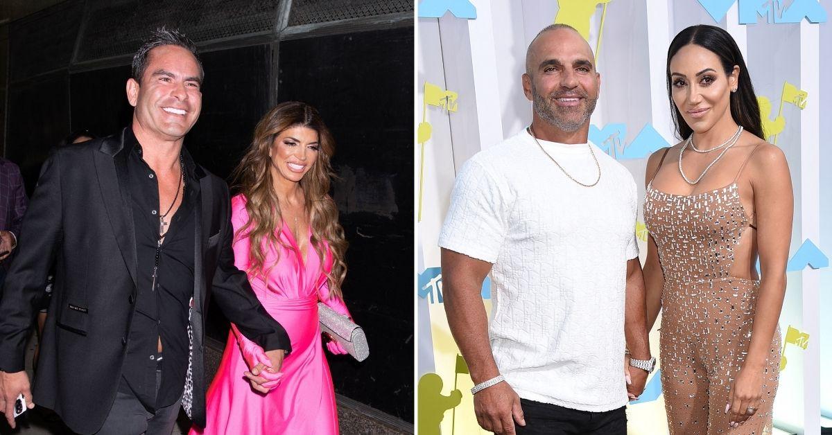 Composite photo of Luis Ruelas, Teresa Giudice, Joe Gorga and Melissa Gorga
