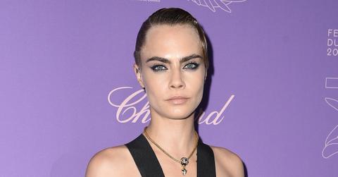cara delevingne no show nyfw karl lagerfeld airport video