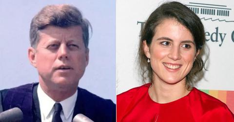 Composite photo of John F. Kennedy Jr. and Tatiana Schlossberg