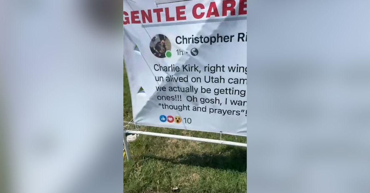 Photo of banner