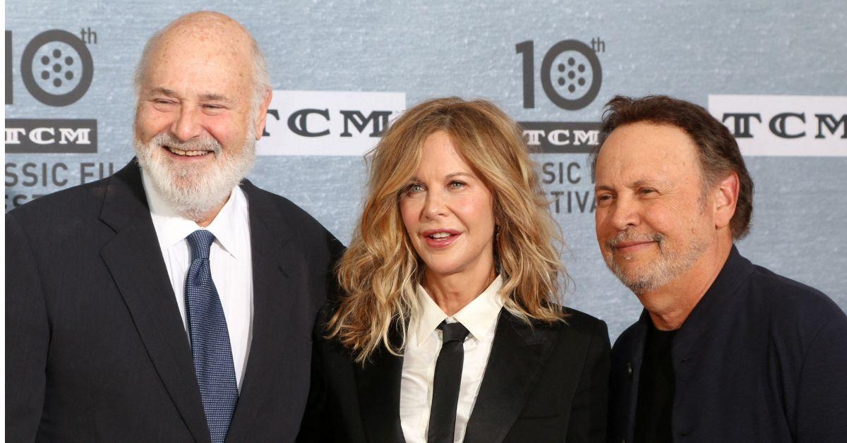 Photo of Rob Reiner, Meg Ryan and Billy Crystal