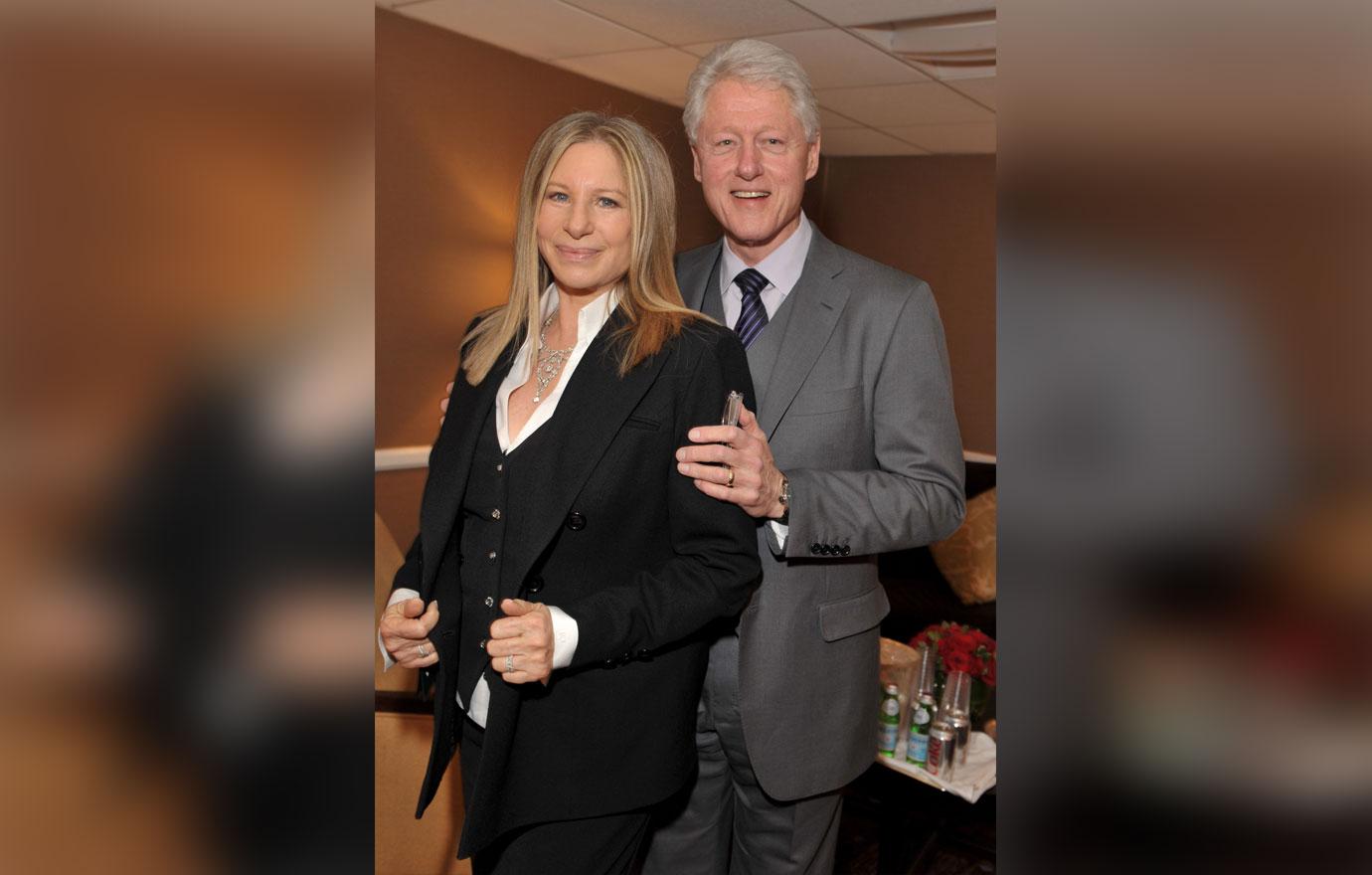 Barbra Streisand Bill Hillary Clinton Brooklyn Speech Affair Scandal