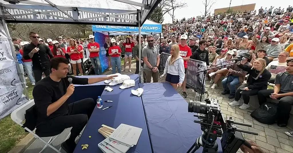 Charlie Kirk rally