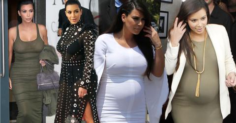 Kim Kardashian Spanx Pregnancy Fashion