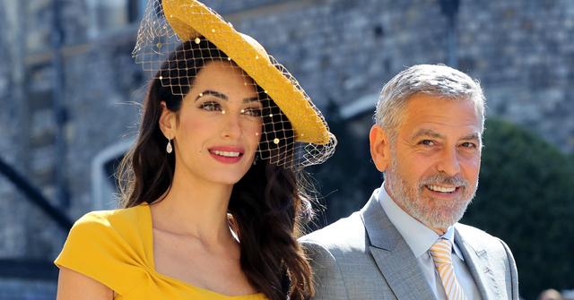 //amal george clooney sell motorbike accident pp
