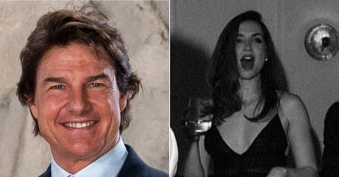 Split photos of Tom Cruise, Ana de Armas