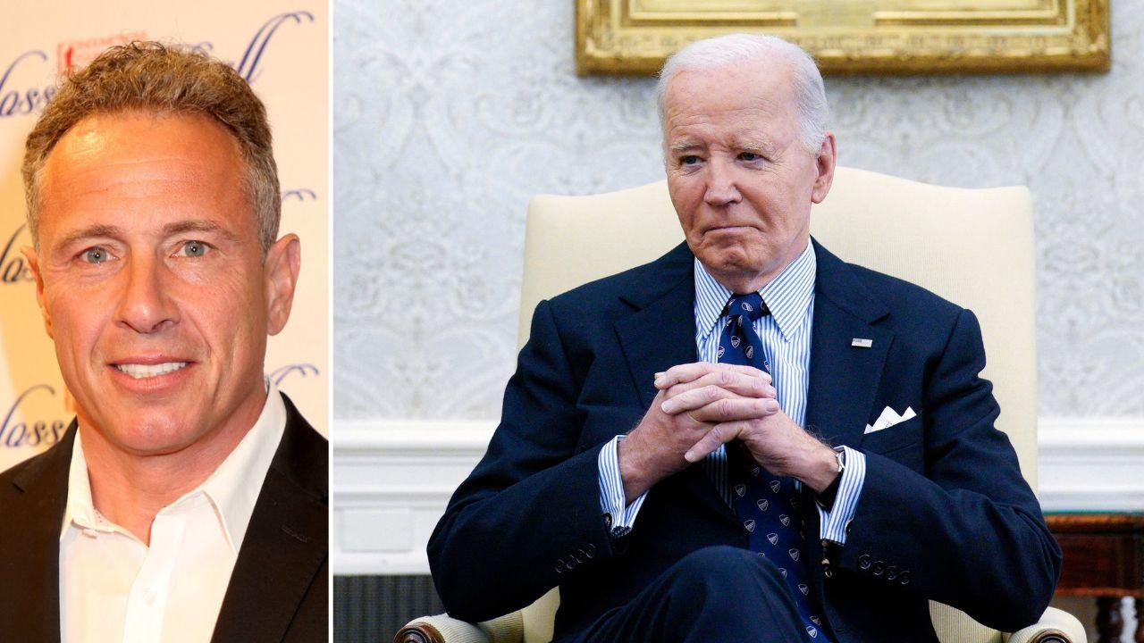 Photo of Chris Cuomo, Joe Biden