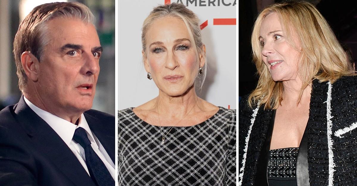 Photo of Chris Noth, Sarah Jessica Parker and Kim Cattrall