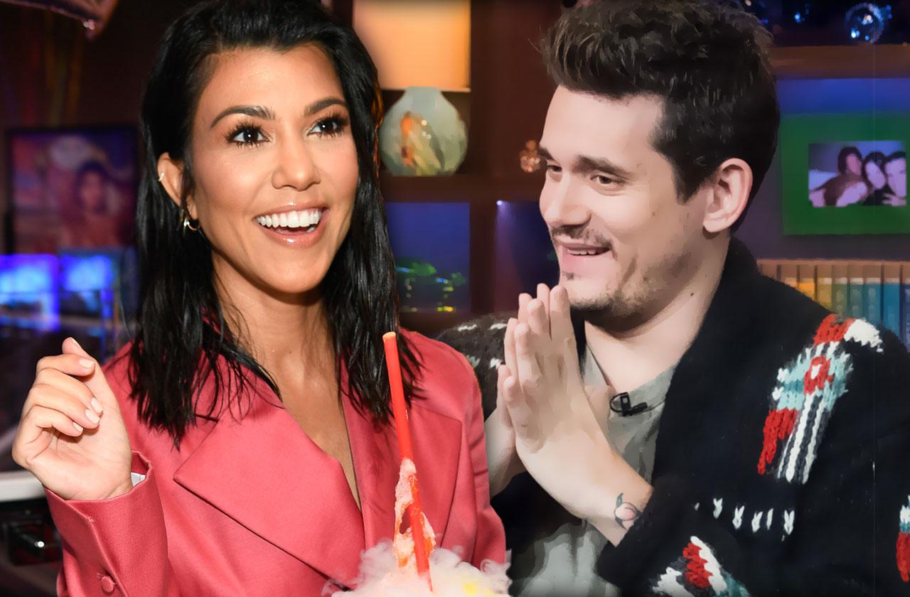 Kourtney Kardashian Caught Flirting With John Mayer