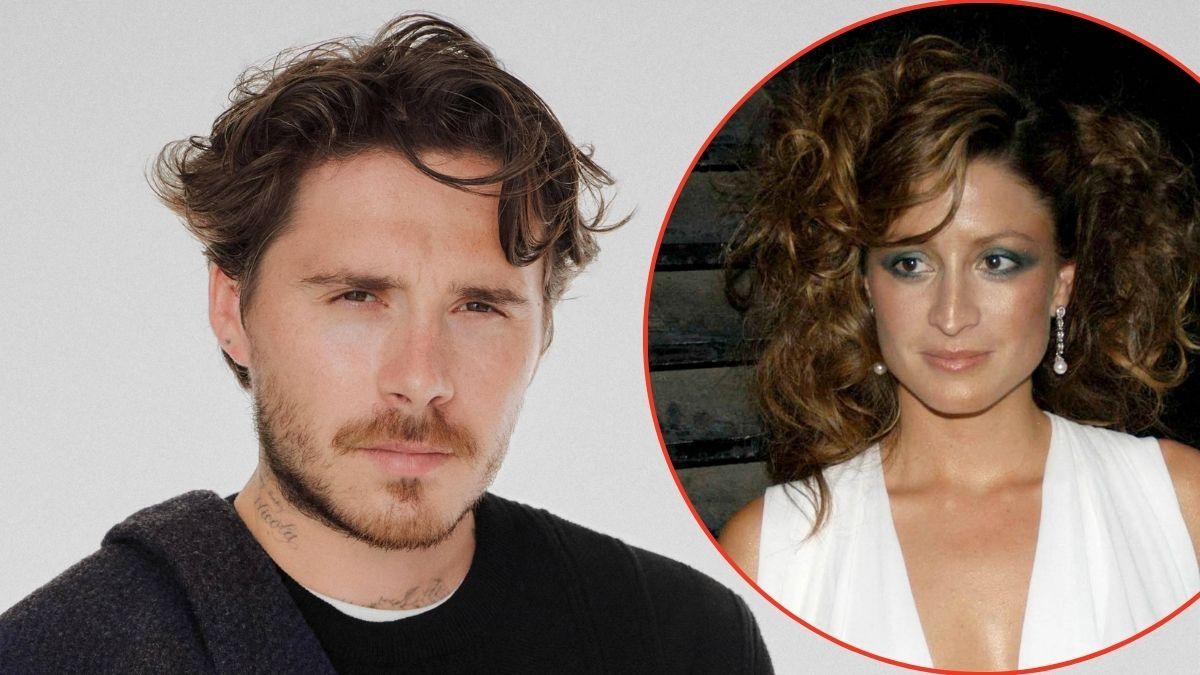 image of Brooklyn Beckham and Rebecca Loos