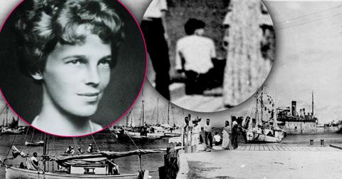 //amelia earhart photo survived flight crash pp