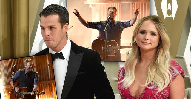Miranda Lambert & Husband At CMA Awards, Blake Shelton Performs