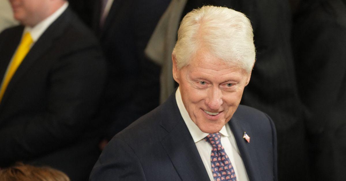 Bill Clinton was spotted with a portable defibrillator, which, according to Dr. Stuart Fischer, signals arrhythmia risk.