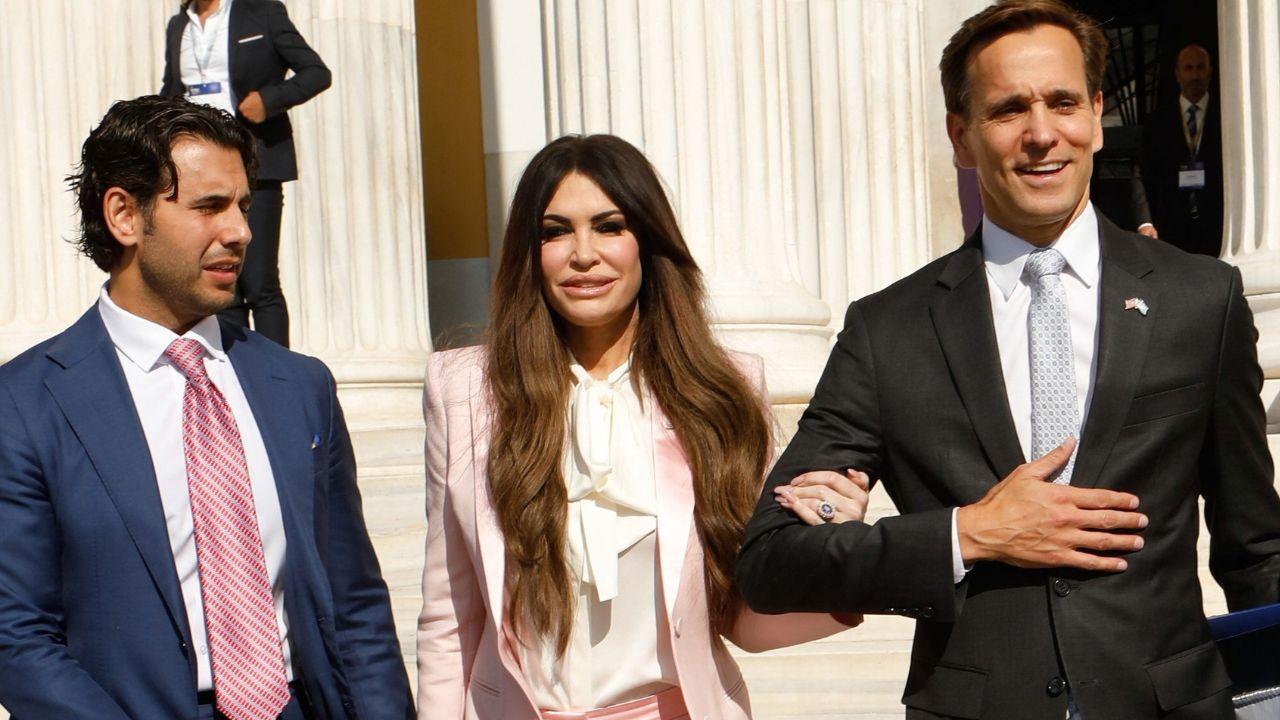 Image of Kimberly Guilfoyle at US Embassy