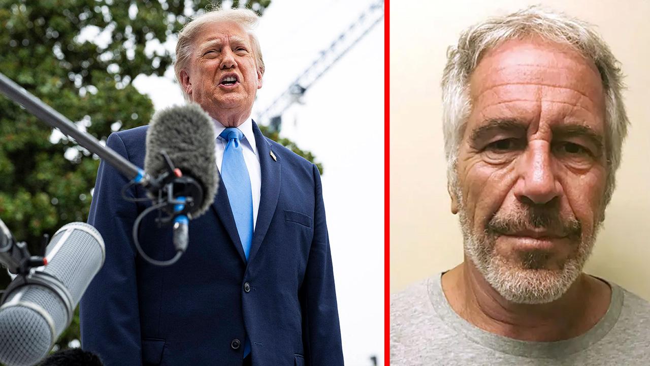 President Donald Trump, Jeffrey Epstein