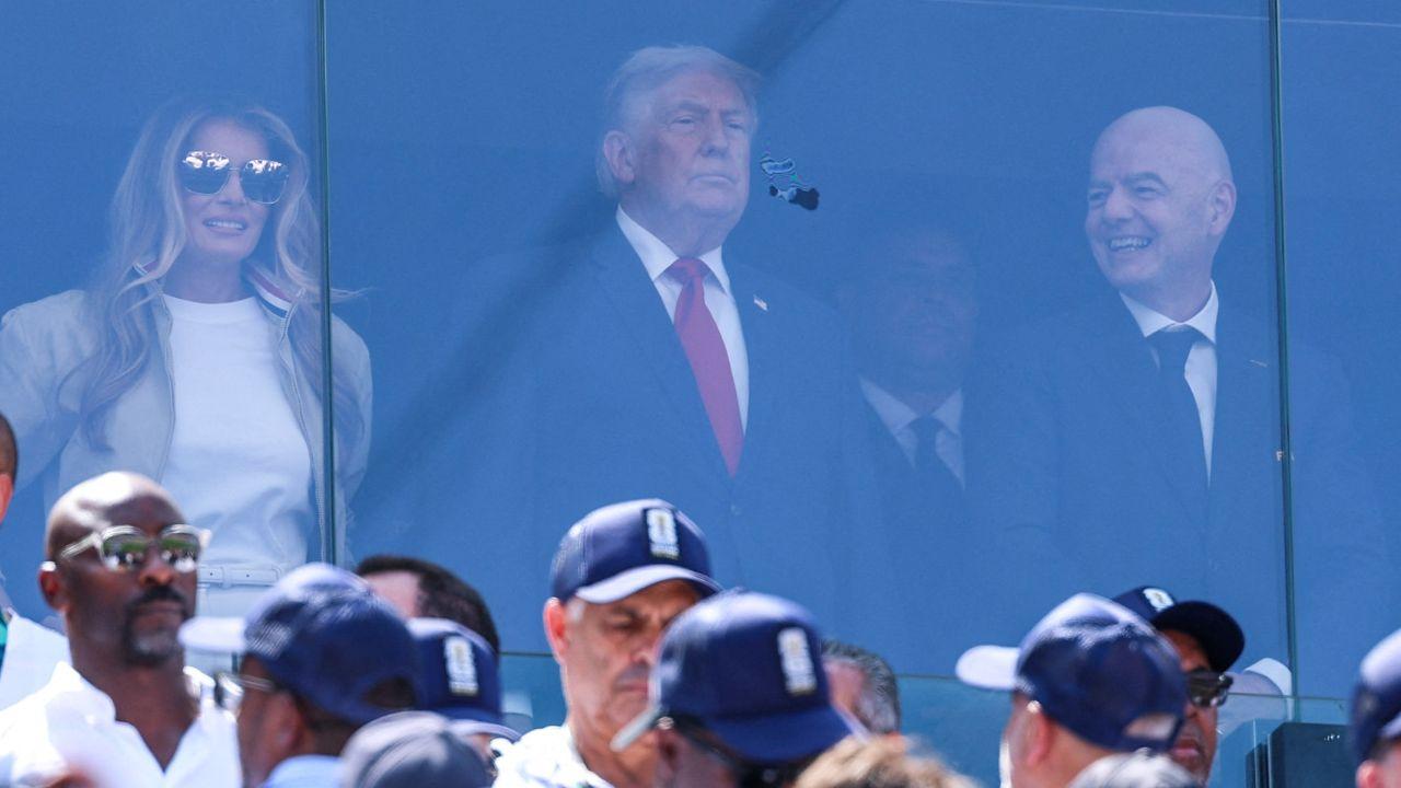 picture of Melania Trump and Donald Trump
