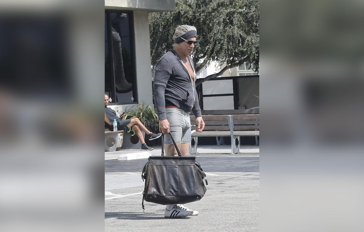 Mickey rourke bulge boxers