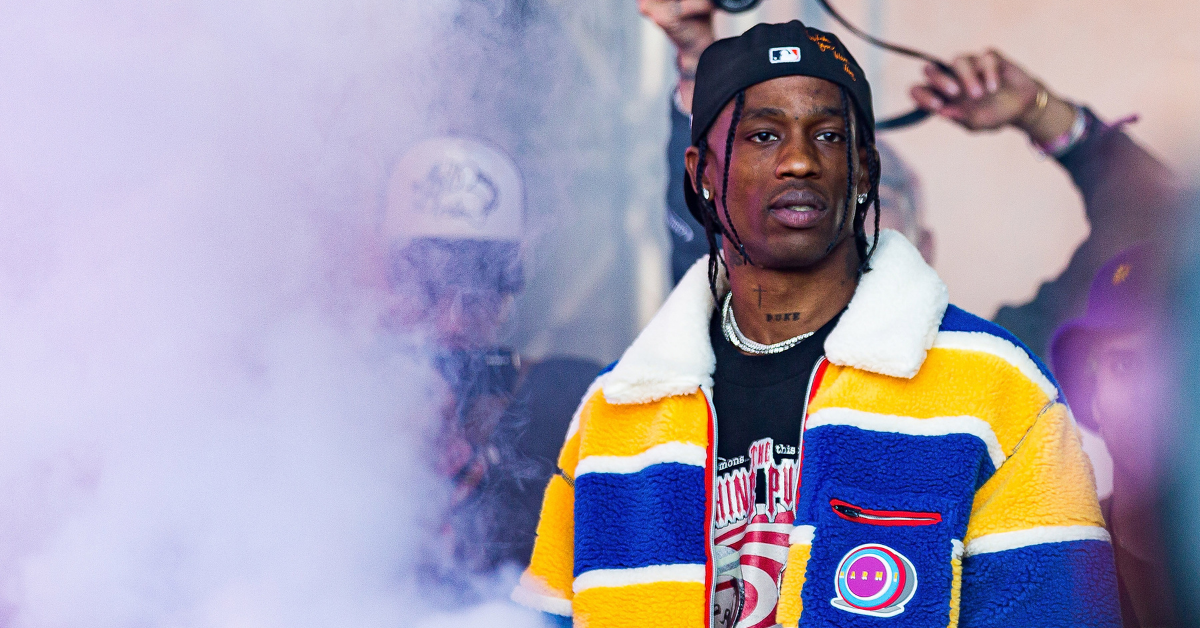 Travis Scott says Play Ball, 11/02/2021