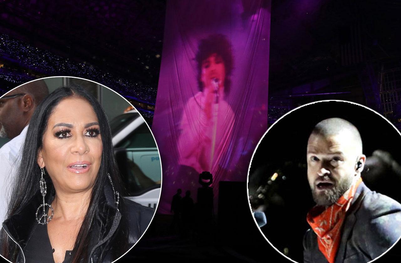 //Sheila E Prince hologram Justin Timberlake pp