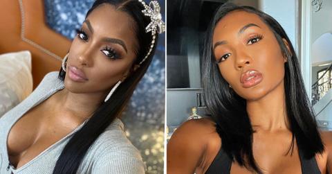 porsha williams engaged simon ex friend falynn cuts ties