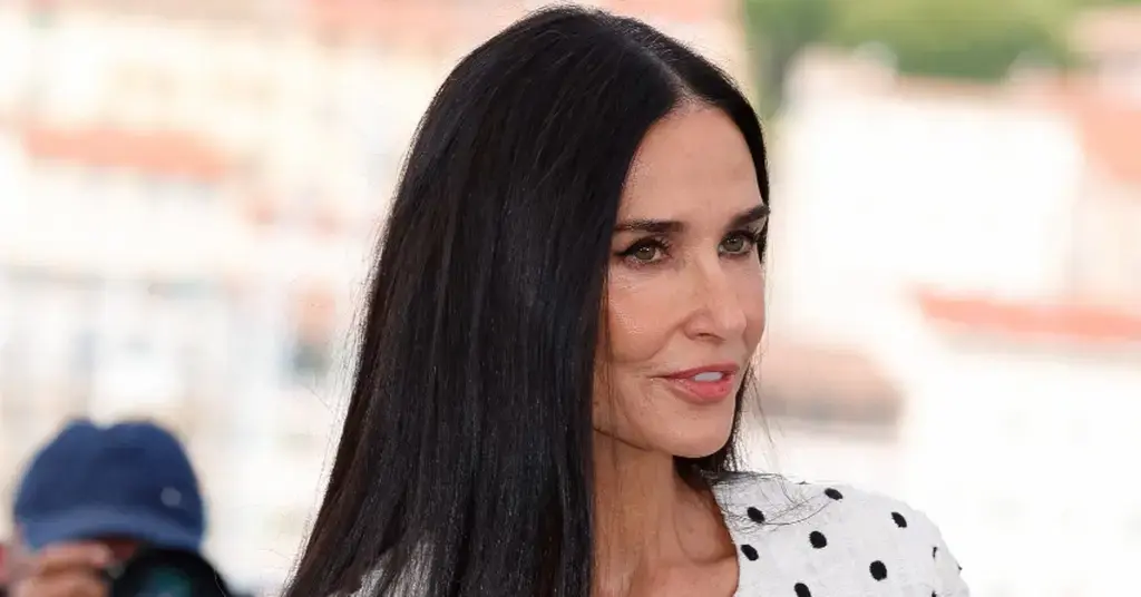 Photos of actress Demi Moore