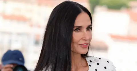 Photos of actress Demi Moore