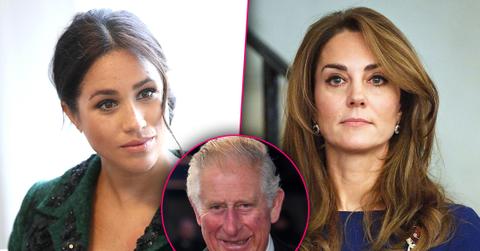 Duchesses Meghan & Kate Fight To Charm Prince Charles