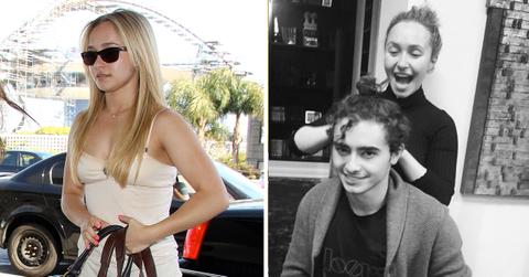 hayden panettiere first photos airport brother funeral dead pp