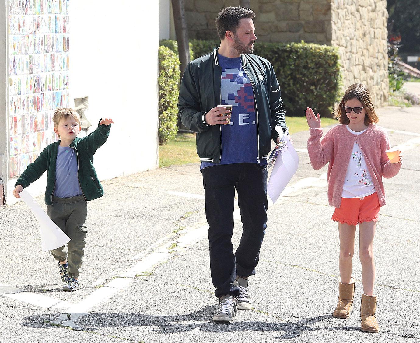 //ben affleck kids church