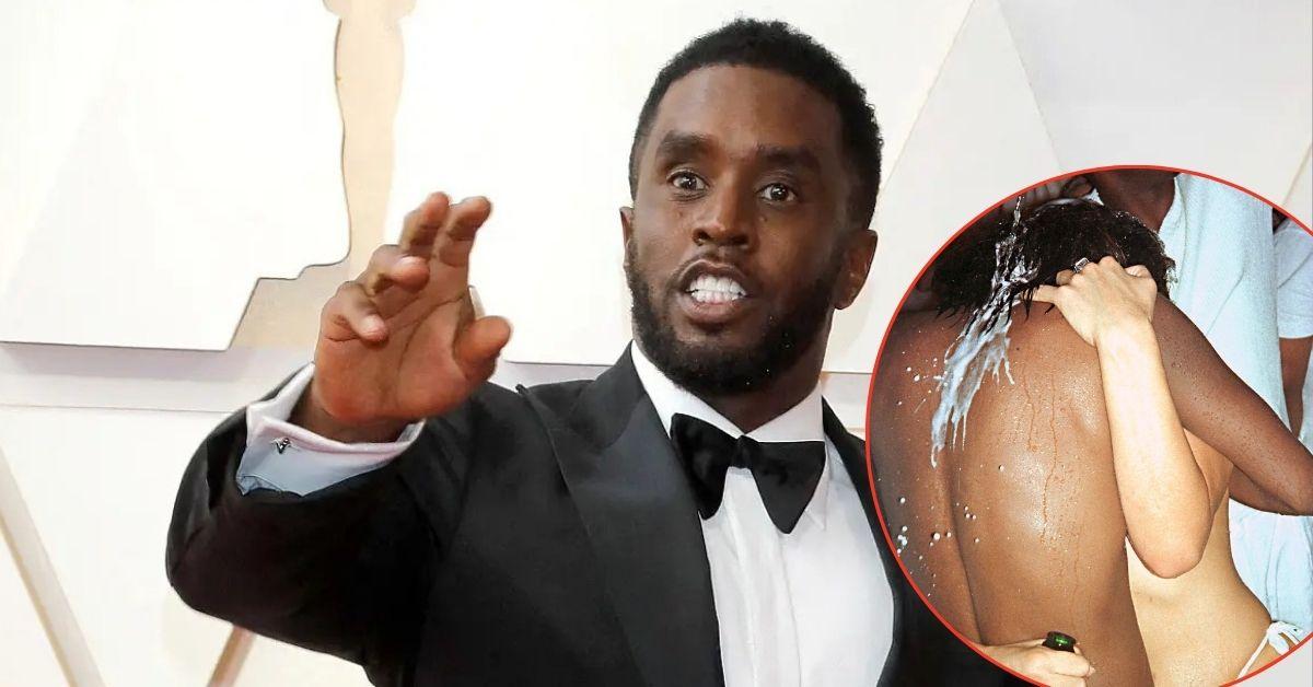 Composite photo of Sean 'Diddy' Combs, 'Freak-Off' video