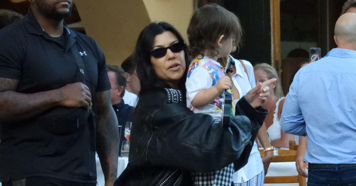 Kim Kardashian's attention-seeking antics leave Kourtney Kardashian unimpressed with family events.