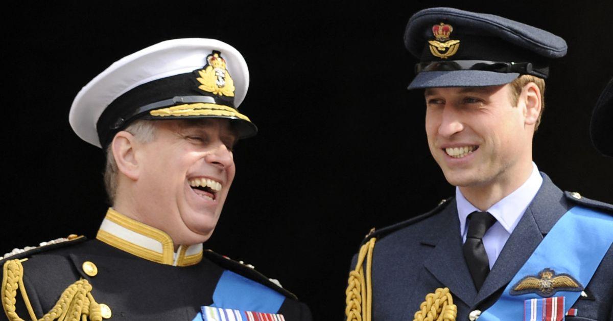 Photo of Prince William and Andrew