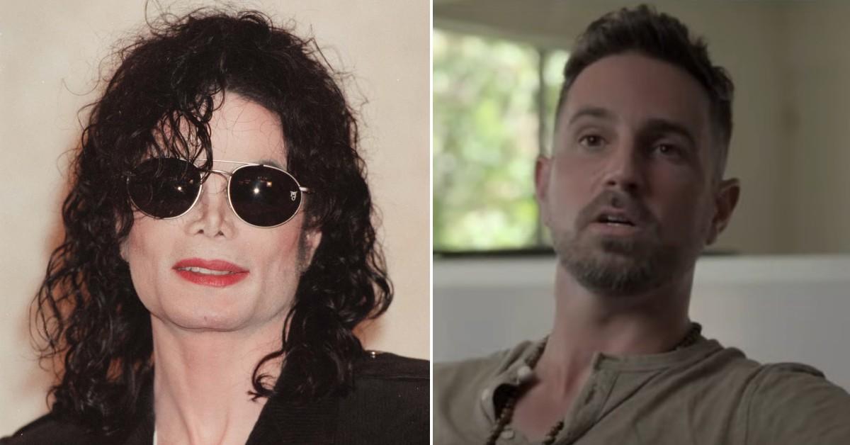 Split photo of Michael Jackson, Wade Robson