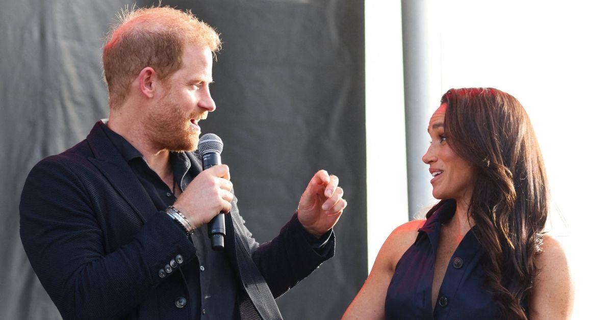 picture of Prince Harry and Meghan Markle