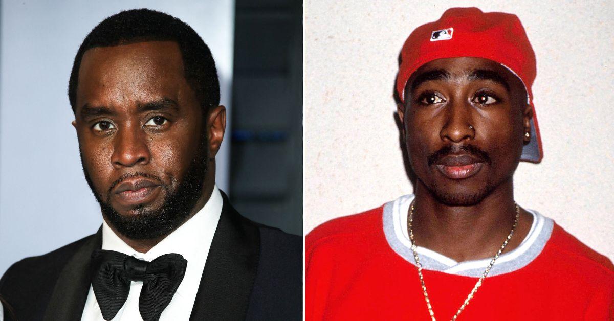 Composite photo of Sean 'Diddy' Combs and Tupac