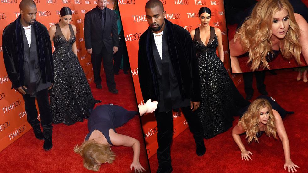 Amy Schumer Pranks Kim Kardashian Kanye West