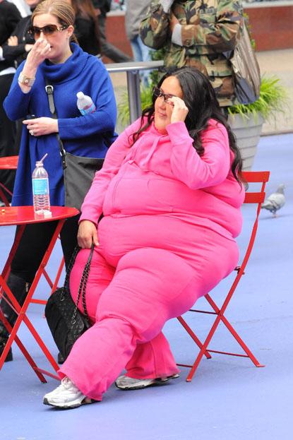 //melissa gorga fat suit _ _