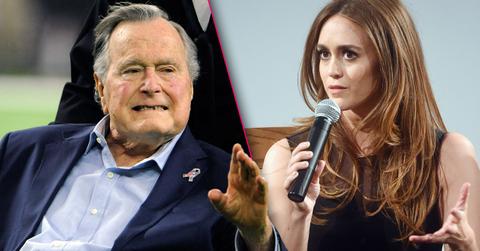 //president george bush senior sexual assault actress pp