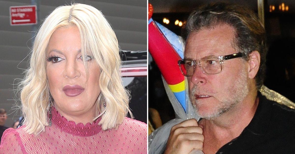 tori spelling dean mcdermott divorce secret message confirms couple is over