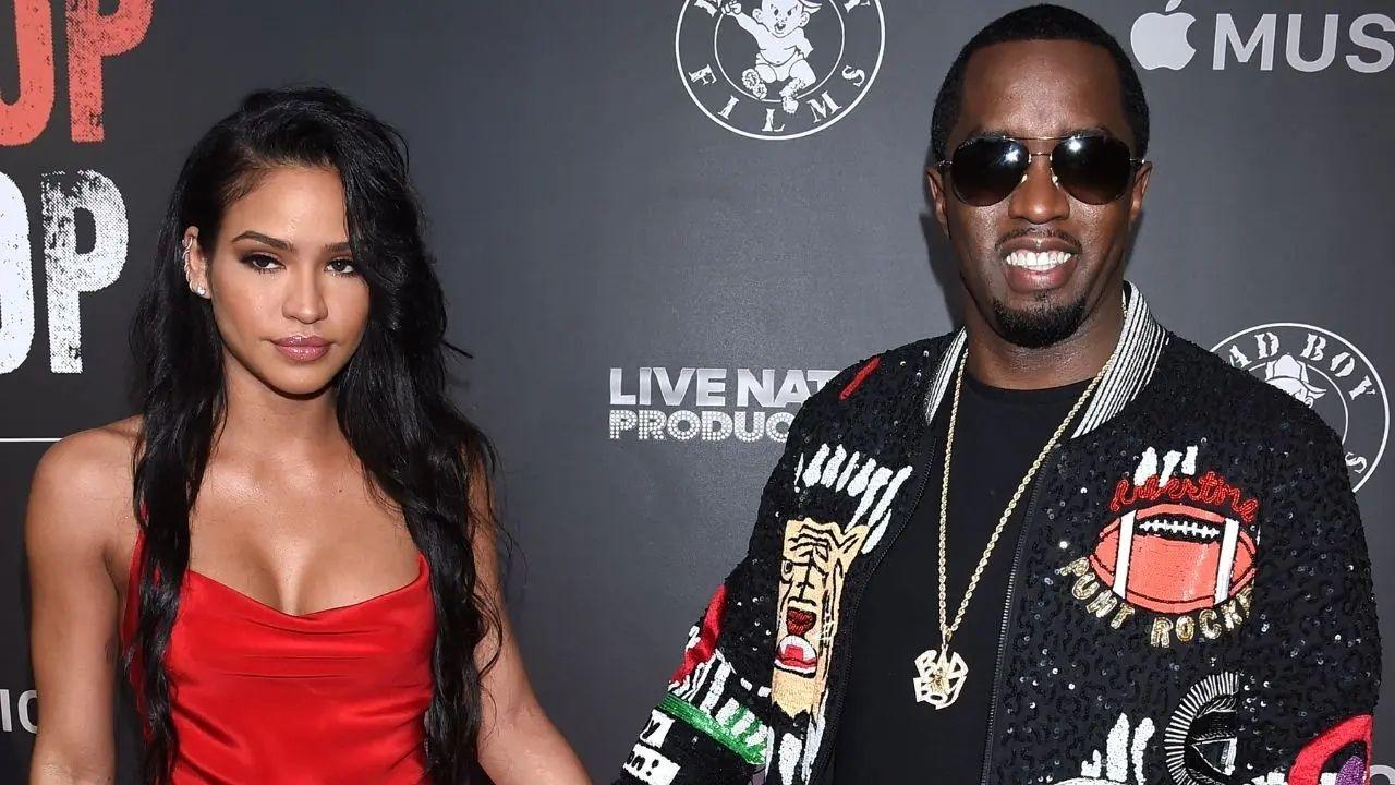 A photo of Sean Combs and Cassie Ventura