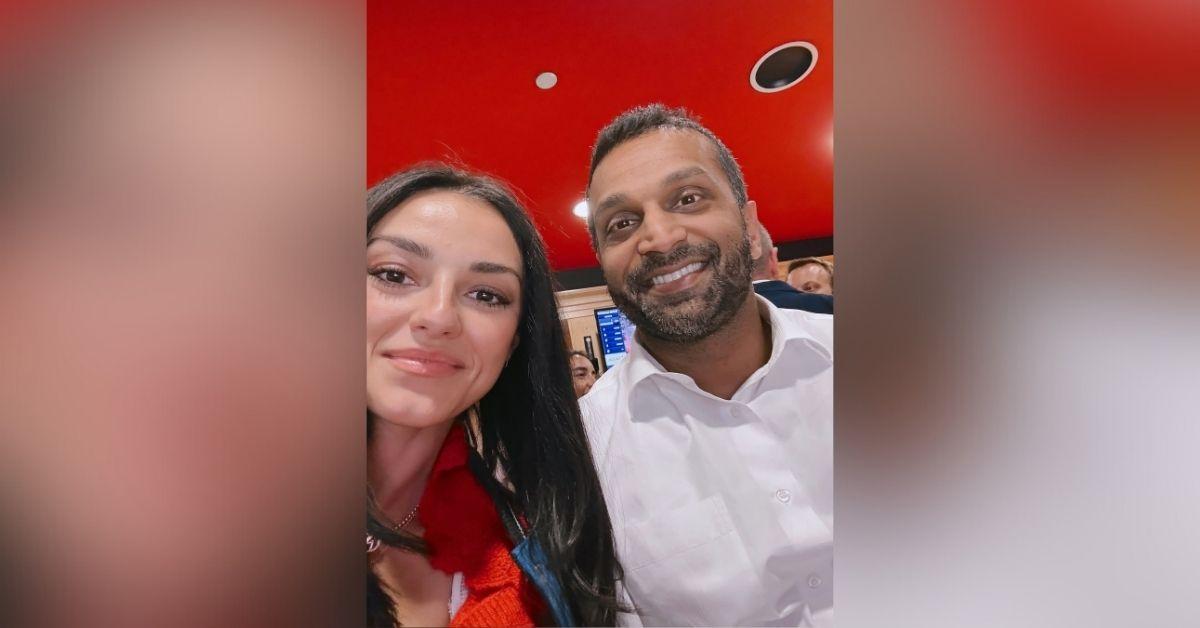 Photo of Kash Patel, Alexis Wilkins