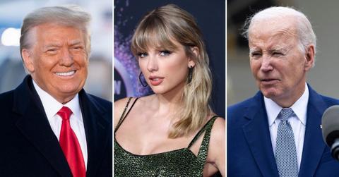 donald trump holy war taylor swift fears endorse joe biden  report