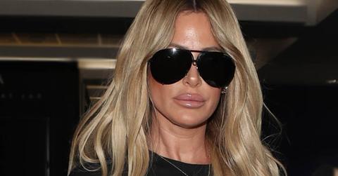 kim zolciak make up line fakery wearing another brand