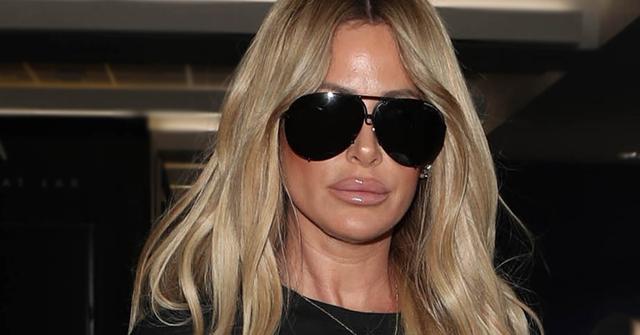 kim zolciak make up line fakery wearing another brand
