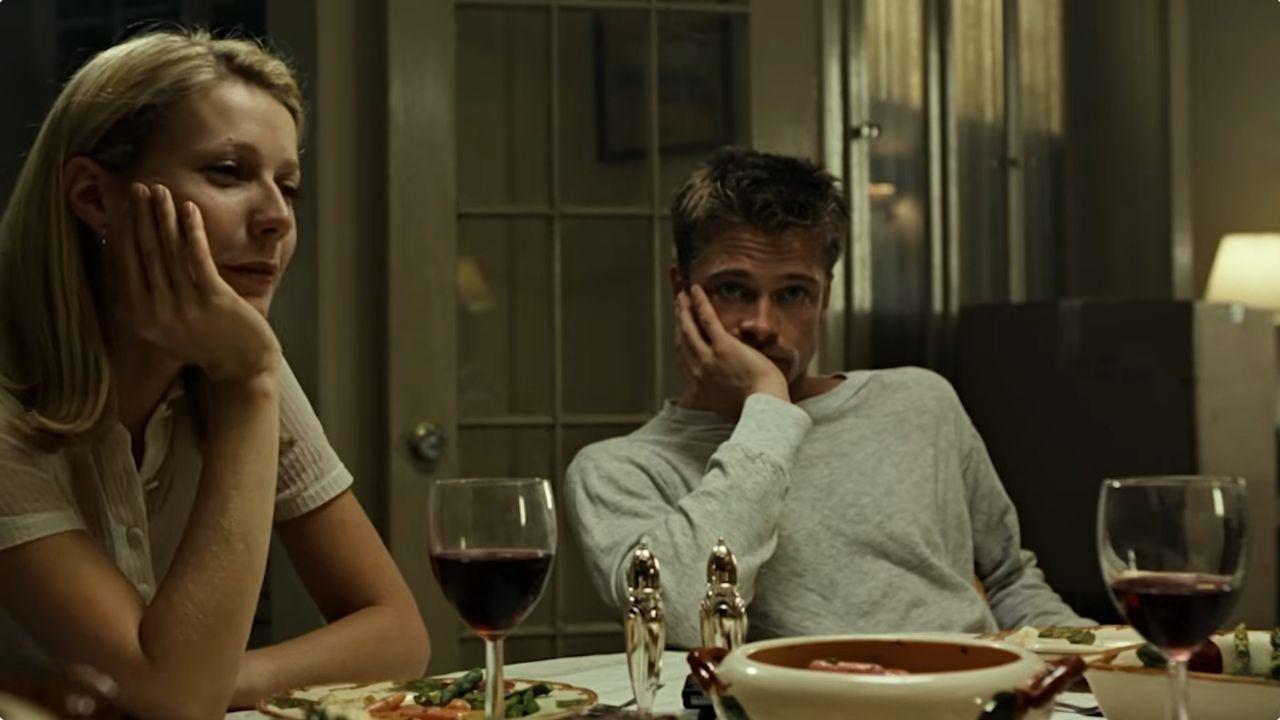 Photo of Gwyneth Paltrow and Brad Pitt