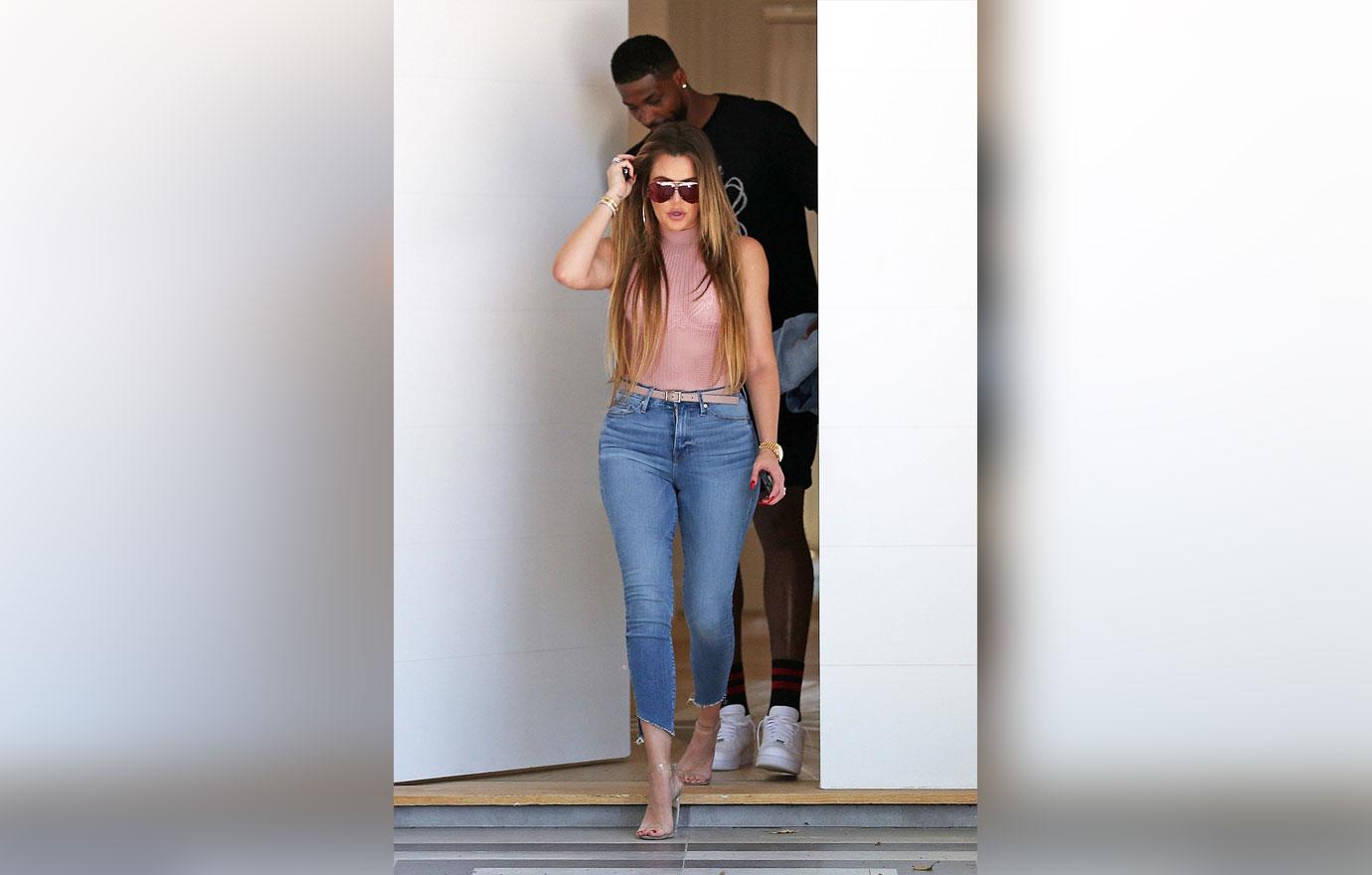 Khloe Kardashian Tristan Thompson house hunt bel air