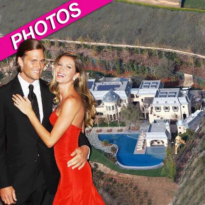 Mega-Mansion: Check Out Tom Brady & Gisele Bundchen's Palatial ...