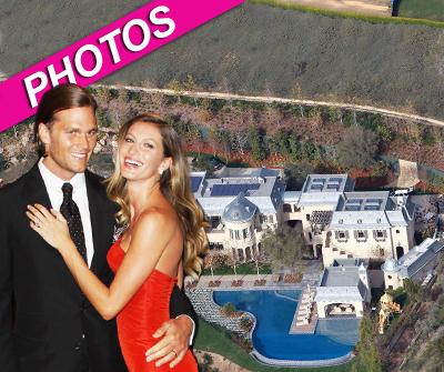 Mega-Mansion: Check Out Tom Brady & Gisele Bundchen's Palatial ...