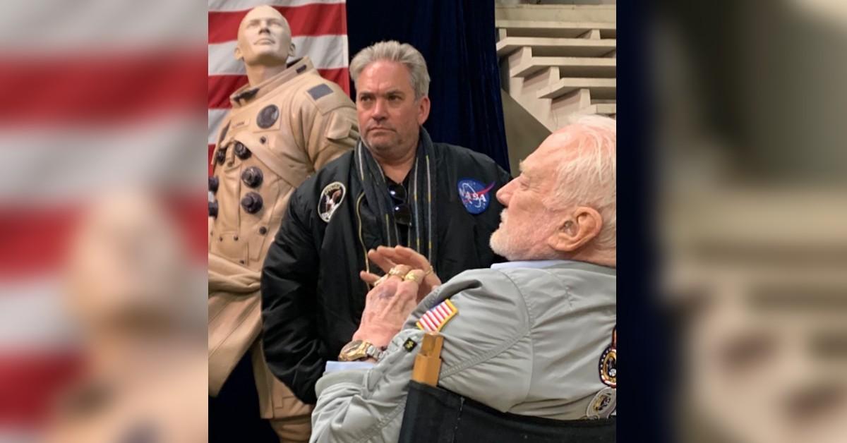 Image of Buzz Aldrin was 'screwed up' after his wife died, pal Steve Barber revealed.